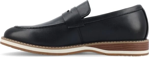 Vance Mens Kahlil Slip-on Penny Loafer, Brown - Image 6