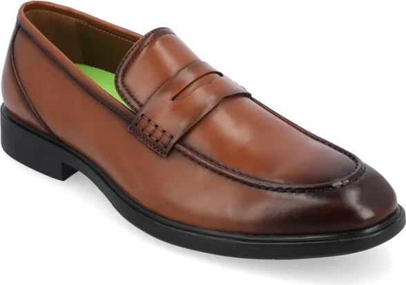 Vance Mens Keith Penny Loafer Chestnut