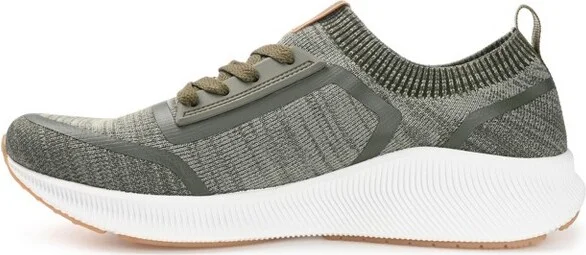Vance Mens Keller Knit Athleisure Sneaker Green - Image 4