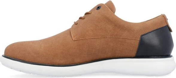 Vance Mens Kirkwell Lace-up Casual Derby Navy - Image 4