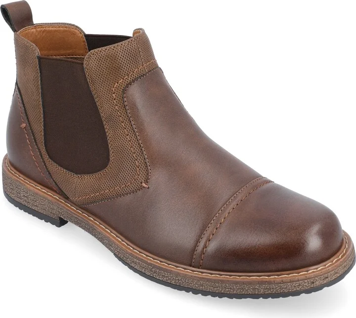 Vance Mens Lancaster Pull-on Chelsea Boots