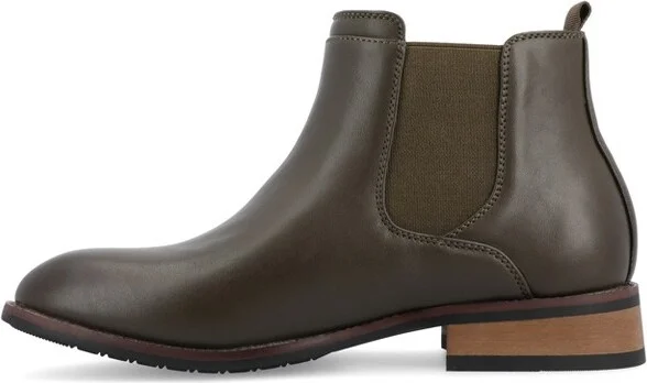 Vance Men's Landon Chelsea Dress Boot, Black - Image 4