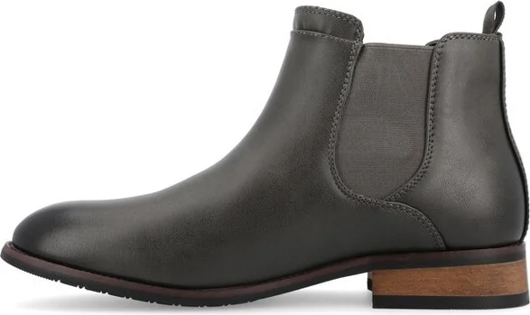 Vance Men's Landon Chelsea Dress Boot, Black - Image 7
