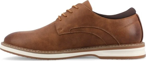 Vance Mens Leon Lace-up Casual Dress Shoe, Black - Image 2