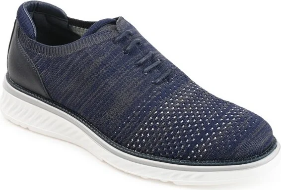 Vance Mens Marlon Knit Casual Dress Shoe Navy