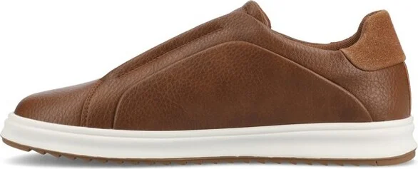 Vance Mens Matteo Medium and Wide Width Slip-on Sneaker, Black 10W - Image 5