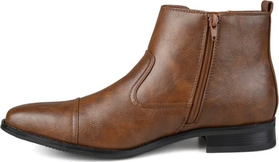Vance Mens Medium and Wide Width Alex Chelsea Boot Black 8WD - Image 5