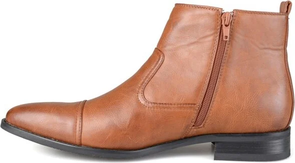 Vance Mens Medium and Wide Width Alex Chelsea Boot Black 8WD - Image 8