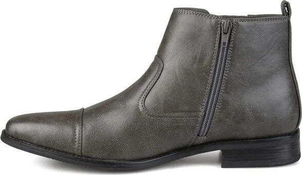 Vance Mens Medium and Wide Width Alex Chelsea Boot Black 8WD - Image 10