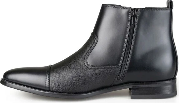 Vance Mens Medium and Wide Width Alex Chelsea Boot Black 8WD - Image 11