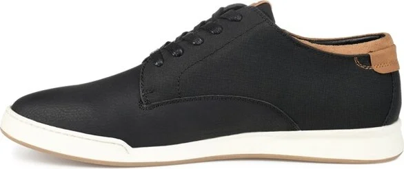 Vance Mens Medium and Wide Width Aydon Lace-up Casual Sneaker, Black - Image 2