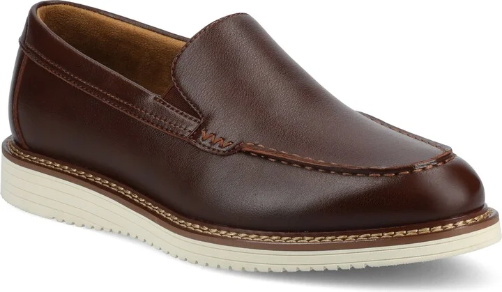 Vance Mens Oneal Medium and Wide Width Slip-on Hybrid Casual Venetian Loafer Dress Shoe