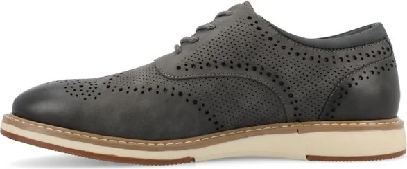 Vance Mens Patrick Lace-up Hybrid Oxford, Blue - Image 3
