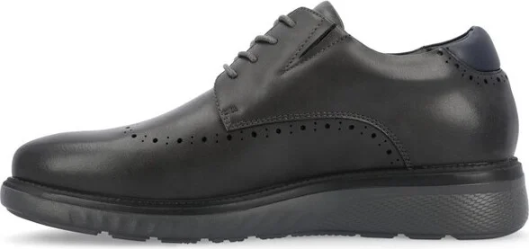 Vance Mens Ramos Wingtip Hybrid Dress Shoe Grey - Image 2