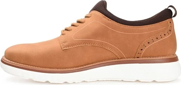 Vance Mens Reynolds Casual Dress Shoe Tan - Image 2