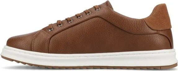 Vance Mens Robby Medium and Wide Width Casual Sneaker, Brown 11.5W - Image 2