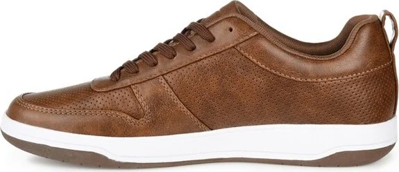 Vance Mens Ryden Casual Perforated Sneaker Black - Image 2