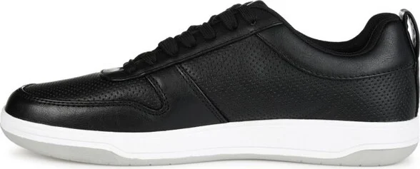 Vance Mens Ryden Casual Perforated Sneaker Black - Image 5