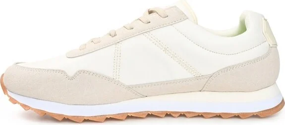 Vance Mens Samson Casual Sneaker Beige - Image 2