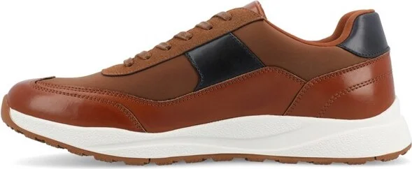 Vance Mens Thomas Casual Lace-up Sneaker, Blue - Image 3