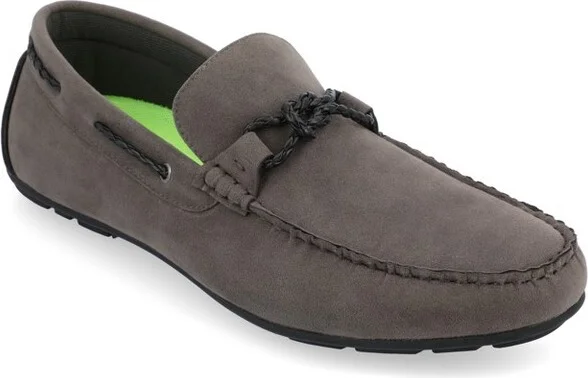 Vance Mens Tyrell Driving Loafer Grey