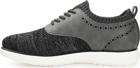 Vance Mens Waller Knit Casual Dress Shoe Navy - Image 3