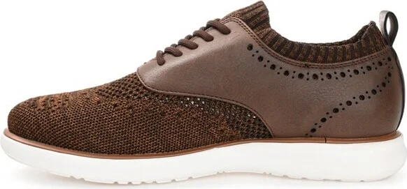 Vance Mens Waller Knit Casual Dress Shoe Navy - Image 4