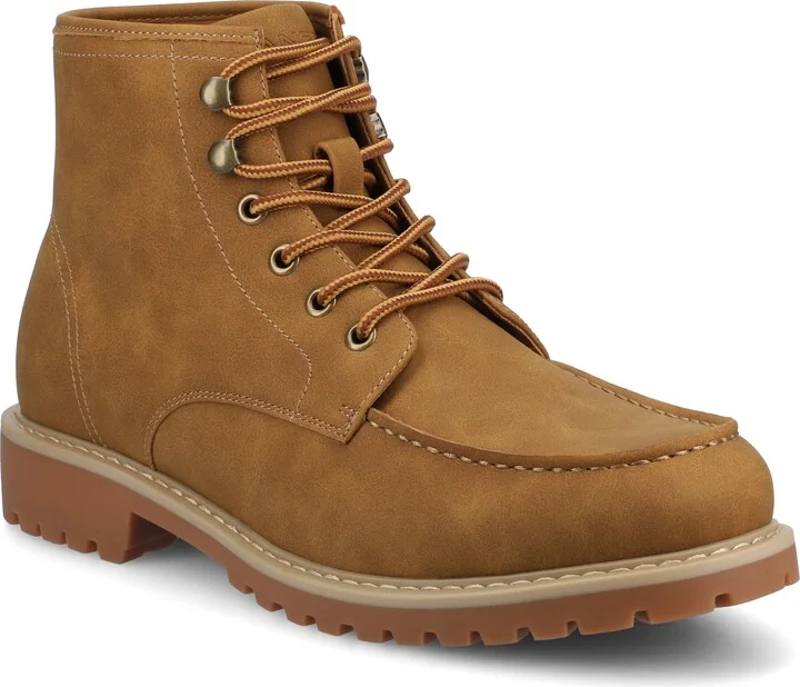 Vance Men's Zeus Medium and Wide Width Moc Toe Boot