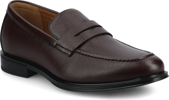 Vance Phineas Medium and Wide Width Slip-on Penny Loafer Dress Shoe