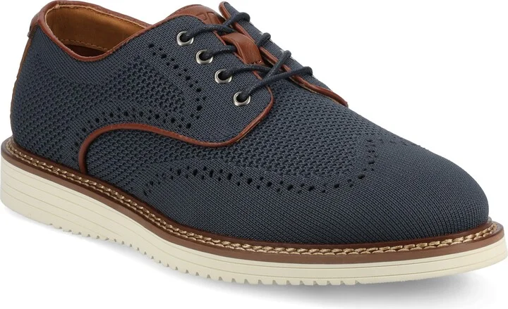 Vance Whitaker Casual Knit Hybrid Wingtip Dress Shoe