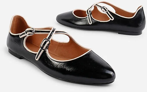 Vandam Crisscross Ballet Flats - Image 2