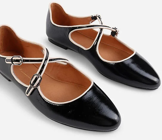 Vandam Crisscross Ballet Flats - Image 3