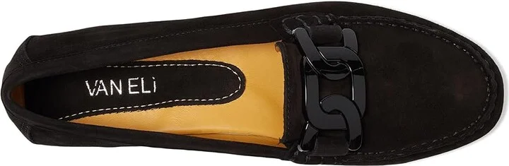 Vaneli Aiker Women's Shoes Black Suede : 10 W (D), Leather - Image 2