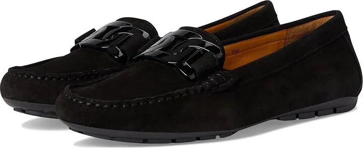Vaneli Aiker Women's Shoes Black Suede : 10 W (D), Leather
