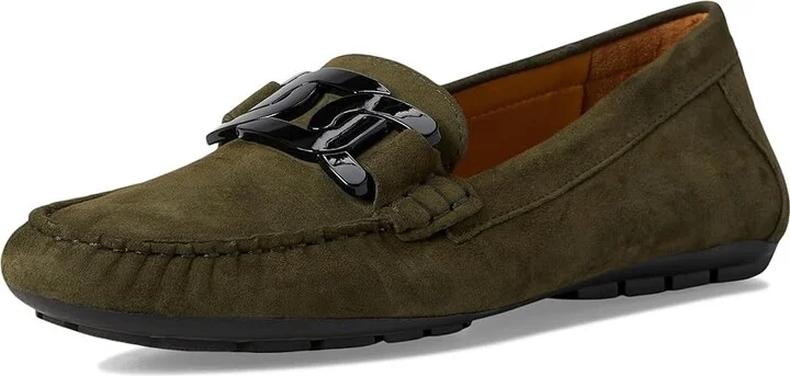 Vaneli Aiker Women's Shoes Khaki Suede : 12 M (B), Leather - Image 5