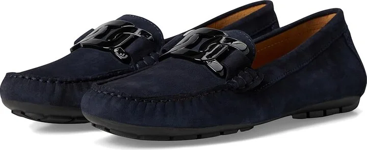 Vaneli Aiker Women's Shoes Navy Suede : 9 N (AA), Leather