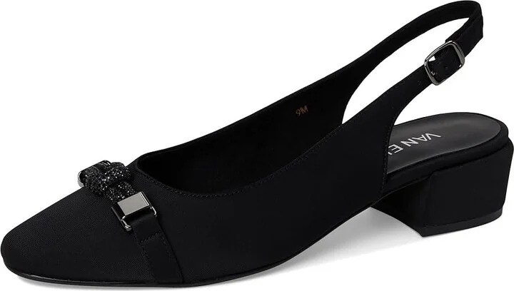 Vaneli Aldora Women's Wedge Shoes Black Owi Fabric : 8 N (AA), Textile - Image 5