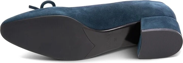 Vaneli Aleka Women's Wedge Shoes Navy Suede : 7.5 N (AA) - Image 2