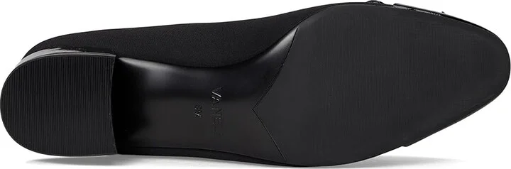 Vaneli Alesya Women's Flat Shoes Black Owi/Black Patent : 8 M (B), Leather/Suede - Image 3