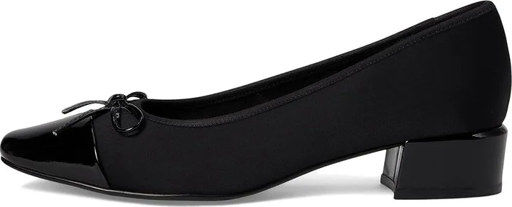 Vaneli Alesya Women's Flat Shoes Black Owi/Black Patent : 8 M (B), Leather/Suede - Image 6
