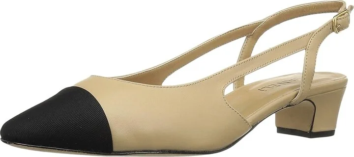 Vaneli Aliz Women's 1-2 inch heel Shoes Pudding Nappa/Black : 4 M (B) - Image 2