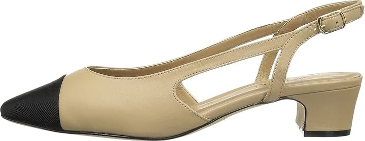 Vaneli Aliz Women's 1-2 inch heel Shoes Pudding Nappa/Black : 4 M (B) - Image 7