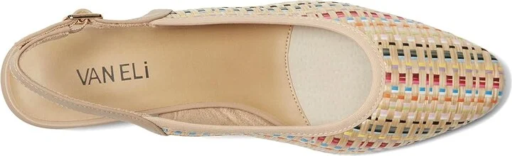 Vaneli Amory High Women's Heels Natural Holdo : 8 N (AA), Leather - Image 2