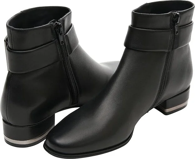 Vaneli Avenel Women's Shoes Black Nappa : 9 W (D), Leather
