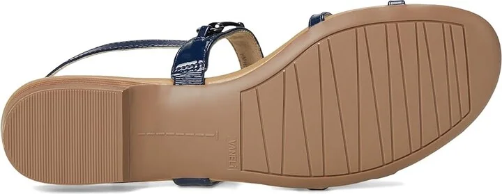 Vaneli Banjel Women's Sandals Navy Patent : 5 M (B) - Image 3