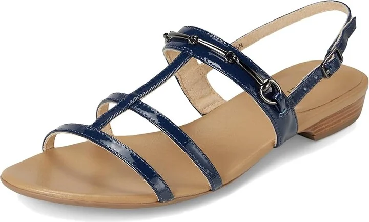 Vaneli Banjel Women's Sandals Navy Patent : 5 M (B) - Image 5