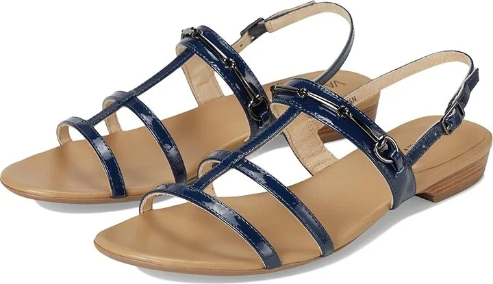 Vaneli Banjel Women's Sandals Navy Patent : 5 M (B)