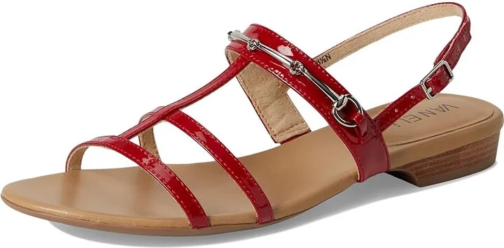 Vaneli Banjel Women's Sandals Red Patent : 6.5 M (B) - Image 5