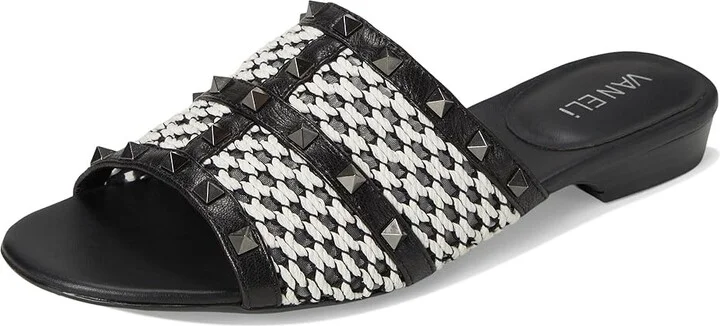Vaneli Banyan Women's Sandals Black Aston : 6 M (B), Leather - Image 5