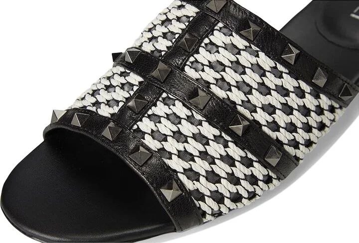 Vaneli Banyan Women's Sandals Black Aston : 6 M (B), Leather - Image 7